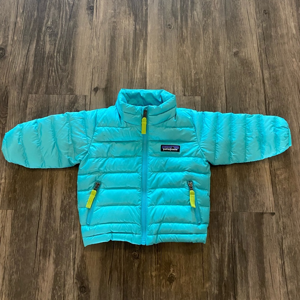 Patagonia Baby Down Sweater Coat 3-6 Months